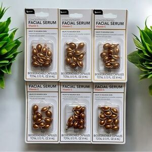 B Pure Concentrated Biodegradable Vitamin C Facial Serum Capsules Package Set